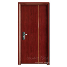 Jamaica midcentury  single door design main entrance room high safety interior front wpc wood door for living room